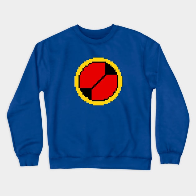 Mega-Man Battle Network Pixel Art Crewneck Sweatshirt by Anthonny_Astros